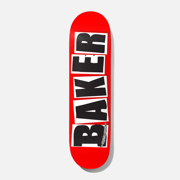 Baker Brand Logo Deck Red/White/Black