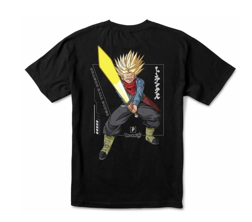 Primitive Dragon Ball Victory Trunks Tee Black Medium