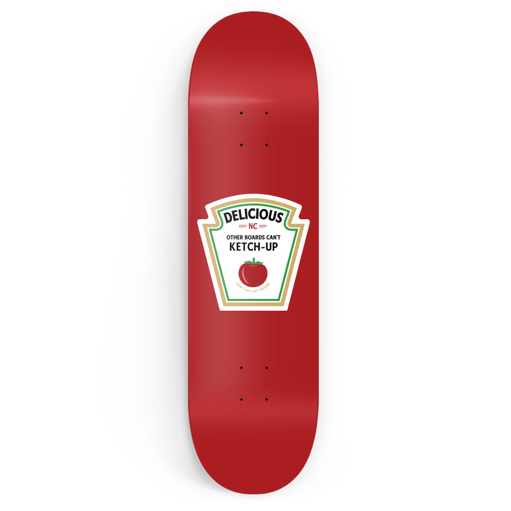 Edible Concrete Delicious Ketchup Deck 8.125 in