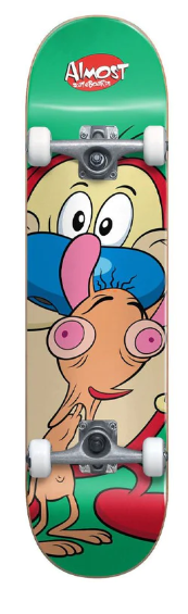 Almost Ren & Stimpy On My Back Soft Wheel Complete 7 in