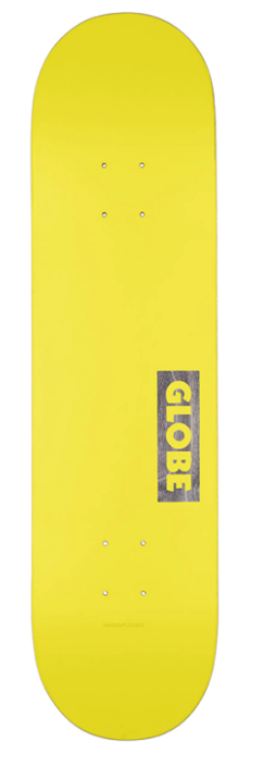 Globe Goodstock Neon Yellow Deck 7.75 in