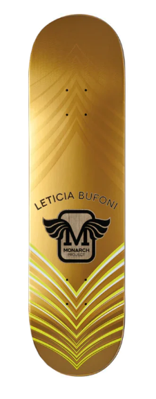 Monarch Project Leticia Bufoni Horus Metallic Green Deck 8.5 in