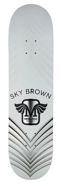 Monarch Project Sky Brown Silver Deck 8 in