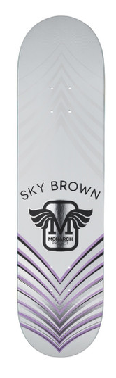Monarch Project Sky Brown Light Purple Deck 7.75 in