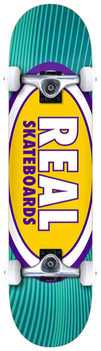 Real Skateboards Oval Rays Complete 8 in