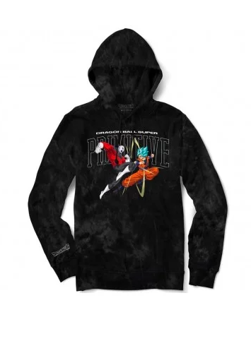 Primitive Collegiate Fight Washed Black Hoodie X Large