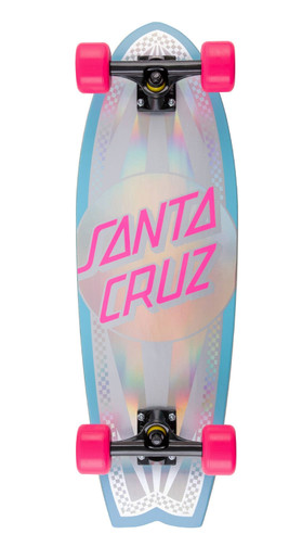 Santa Cruz Prismatic Dot Shark Cruiser Complete 8.8 in