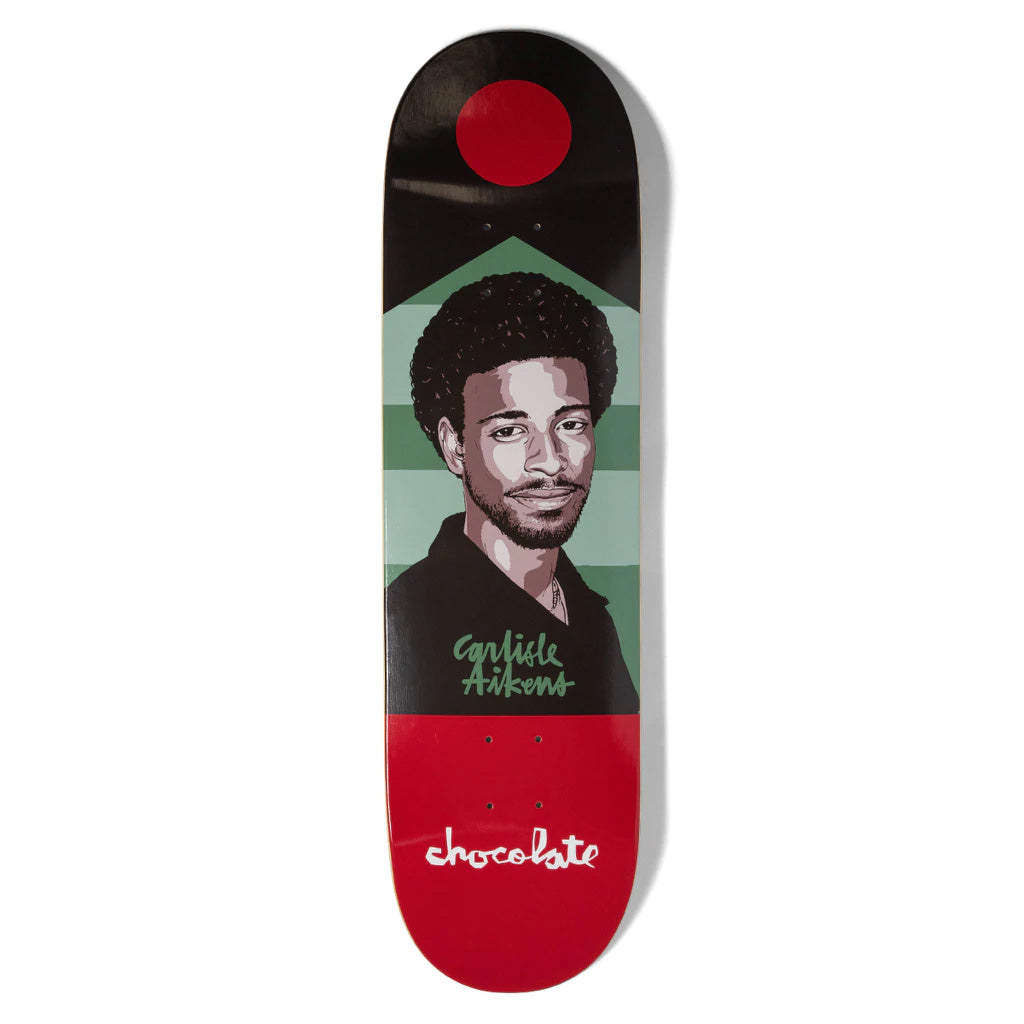 Chocolate Skateboard Company Carlisle Aikens Portrait Deck 8.25 in