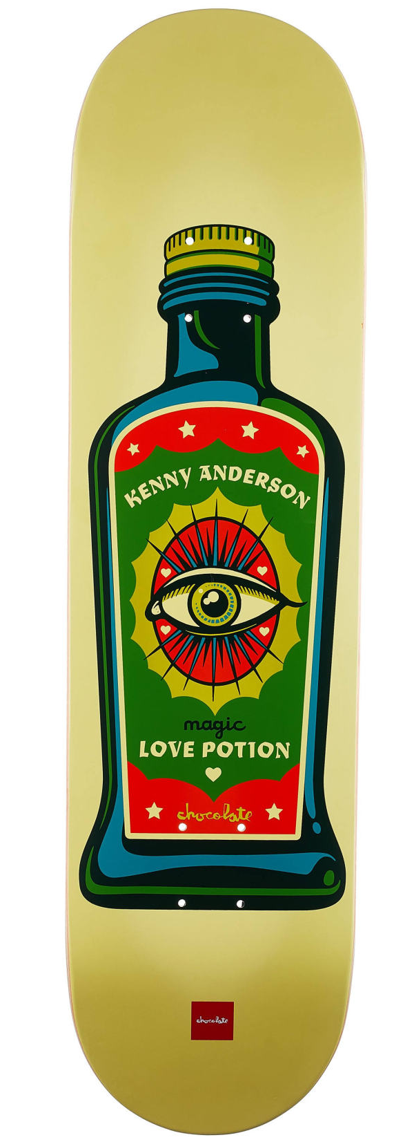 Chocolate Skateboard Company Anderson Hecox Essentials Series Magic Love Potion Deck 8.5 in