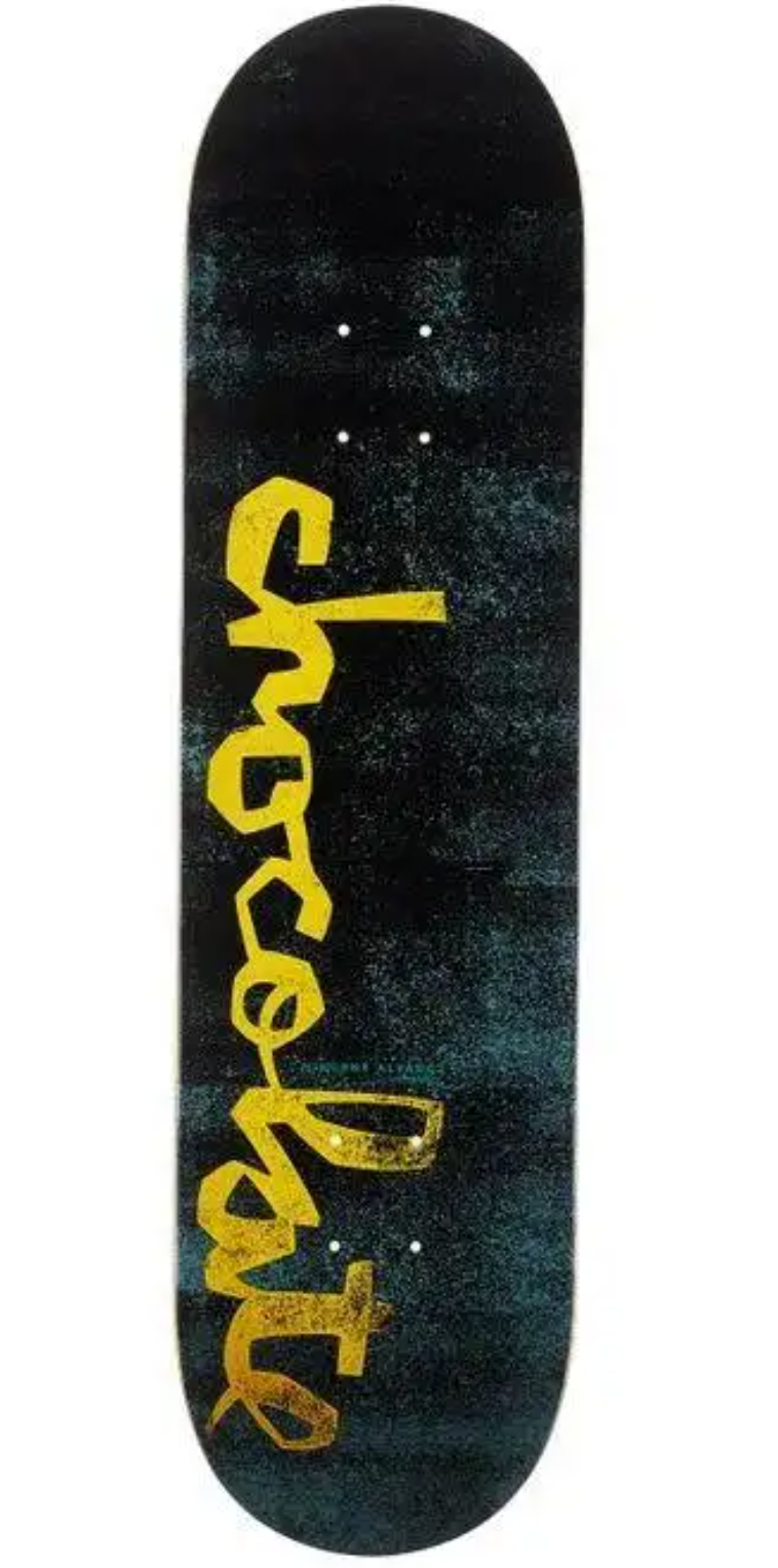 STANDARD CALIFORNIA◆×Chocoiate Skateboards/CHUNK Logo Skate Deck Chocolate Skateboard Company Vincent Alvarez OG Chunk Deck