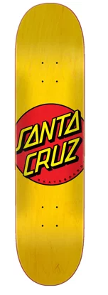 Santa Cruz Classic Yellow Dot Deck 7.75 in