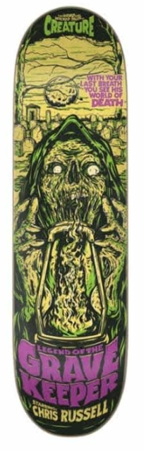 Creature Russell Wicked Tales Deck 8.5 in