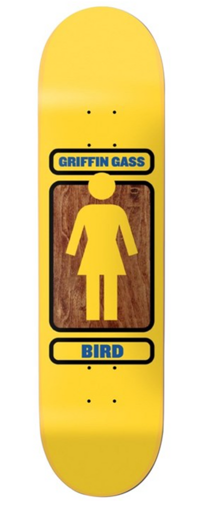 Girl Skateboards Griffin Gass Bird 93 Til Deck 8 in