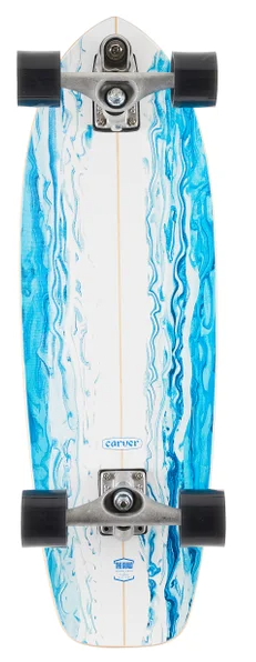 Carver Super Surfer C7 Raw 32´´ Surfskate Blue